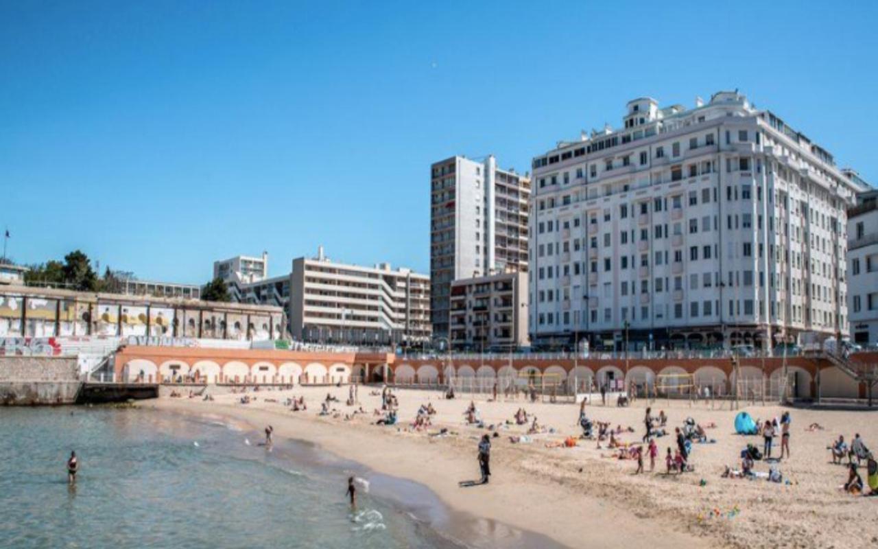 "Le Suez" Appartement Au Bord De Mer Catalans-Pharo Marsilya Dış mekan fotoğraf