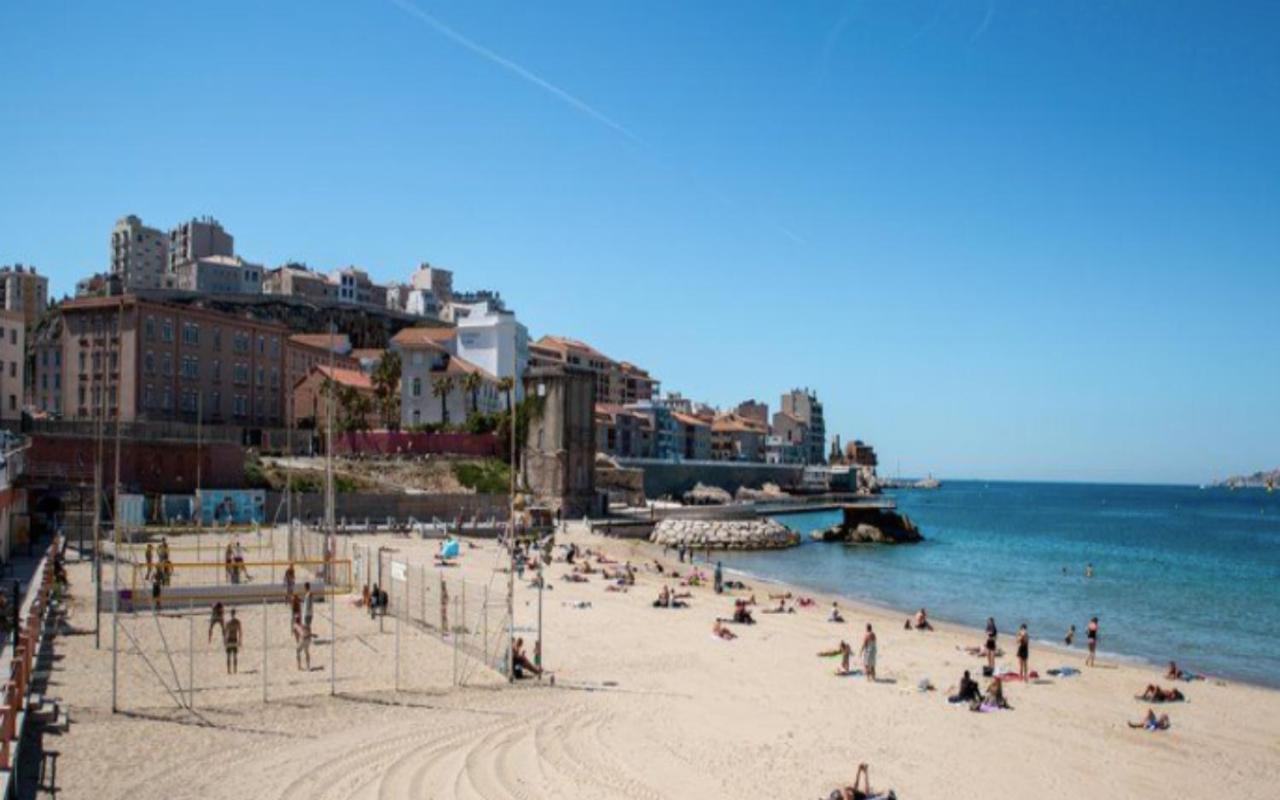 "Le Suez" Appartement Au Bord De Mer Catalans-Pharo Marsilya Dış mekan fotoğraf