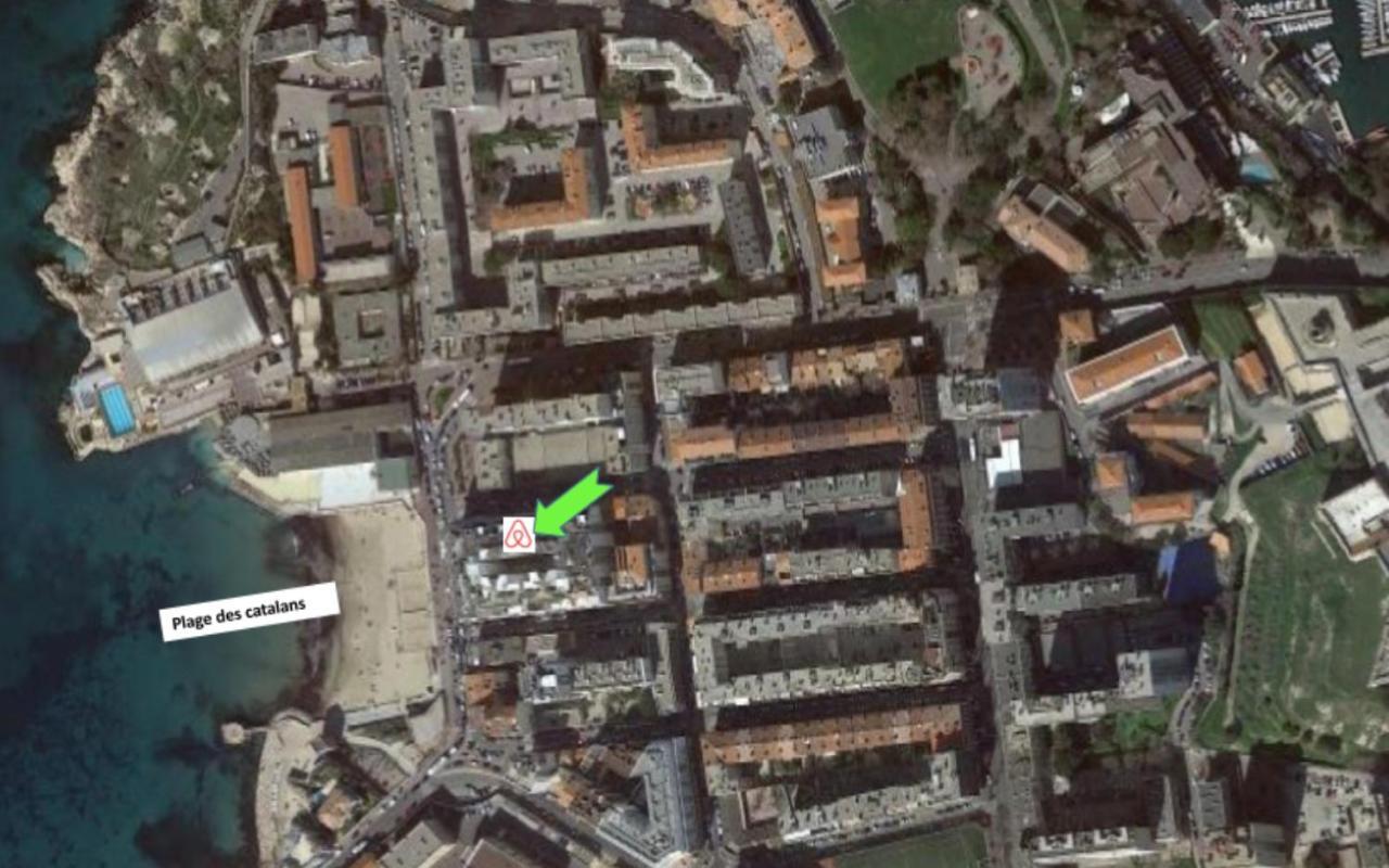 "Le Suez" Appartement Au Bord De Mer Catalans-Pharo Marsilya Dış mekan fotoğraf
